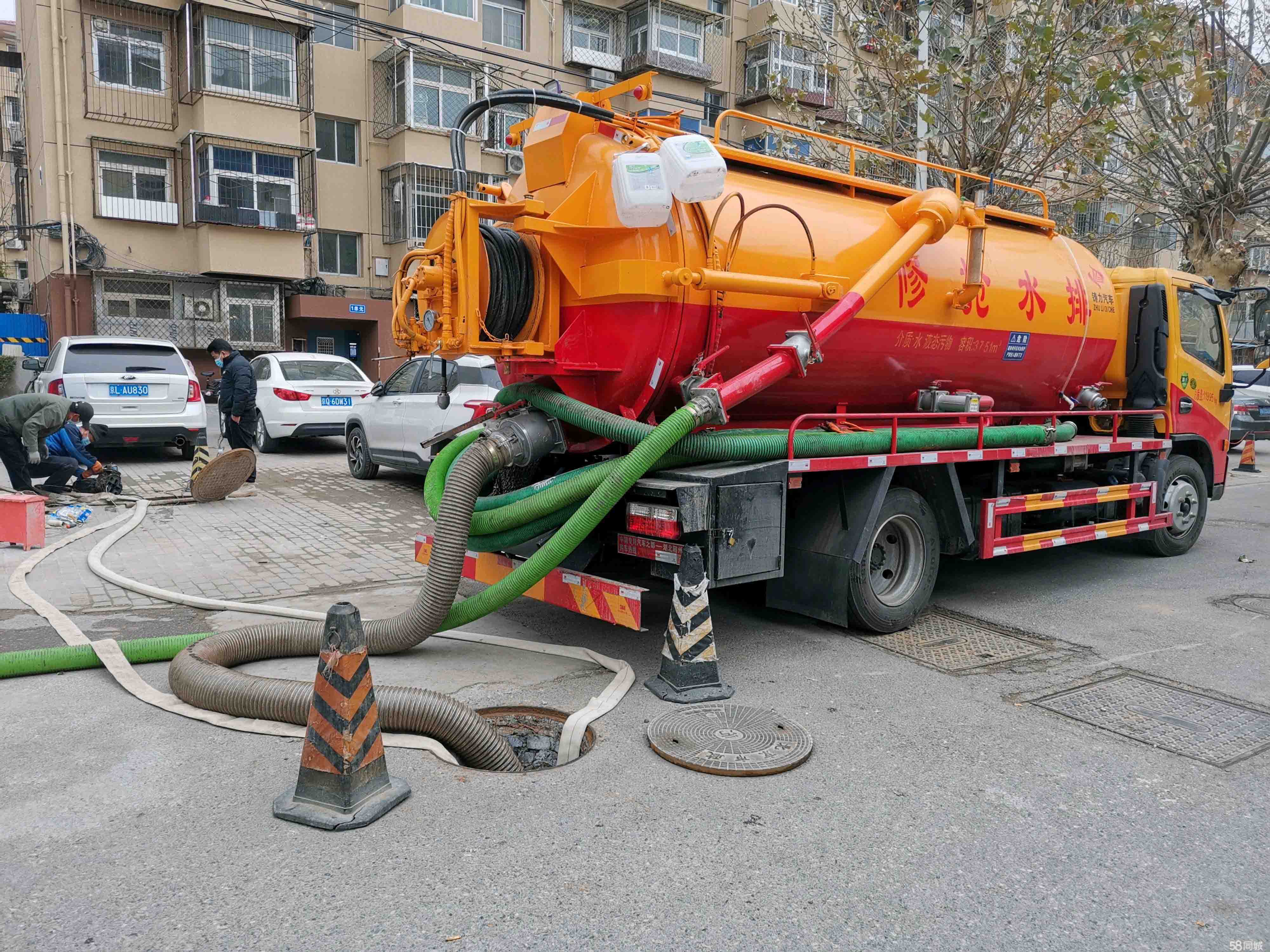 京山抽粪吸污